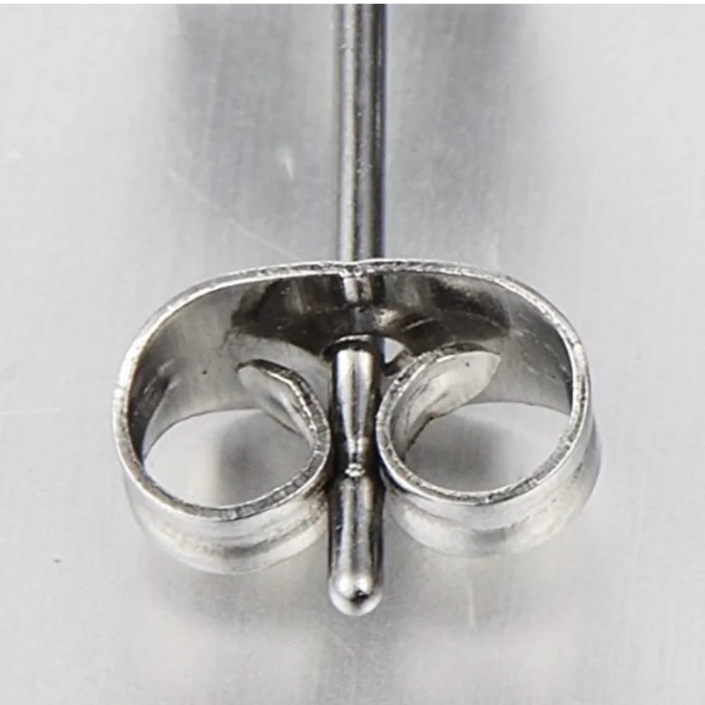 Vintage Hand Skeleton Bone Stud Earrings